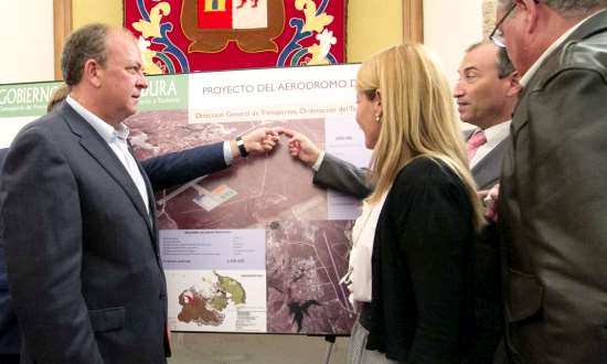 Imagen de la presentación del proyecto, el pasado mes de octubre / Junta de Extremadura