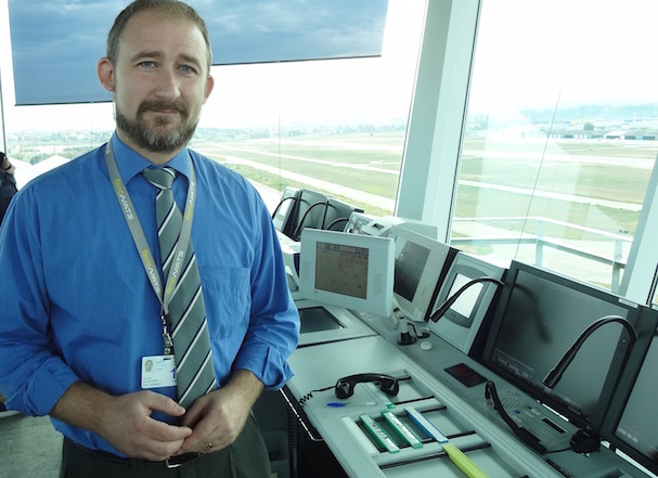 Álvaro Moles, director de la torre de control del Aeropuerto de Sabadell / JFG