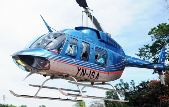 El helicóptero siniestrado / Helinica