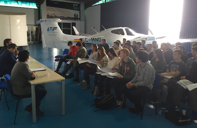 Presentación del curso de piloto de avión ATPL / European Flyers